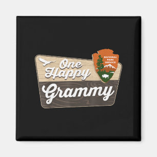 One Happy Grammy Camper Matching Birthday Decorati Magnet