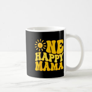 One Happy Mama Birthday First Trip Around The Sun Coffee Mug