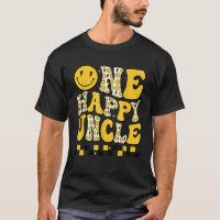 One Happy Uncle First Smile Face Birthday Family M
