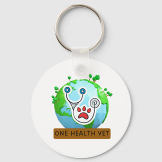 One Health Vet – Vet Global Health Animal Design Key Ring