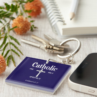 One Holy Catholic Apostolic Church Faith Key Ring