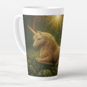 One Horned Legend  Latte Mug