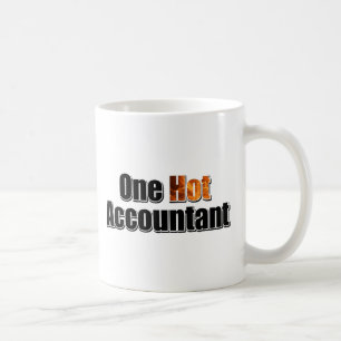 One Hot Accountant Coffee Mug