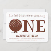 One Hot Chocolate Bomb 1st Birthday
