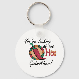 One Hot Godmother Key Ring
