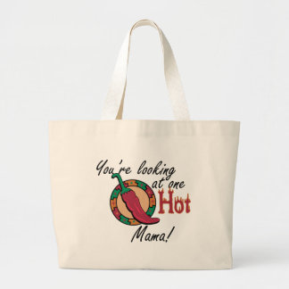 One Hot Mama Large Tote Bag