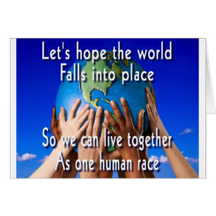 One human race