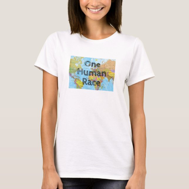 One Human Race T-Shirt (Front)