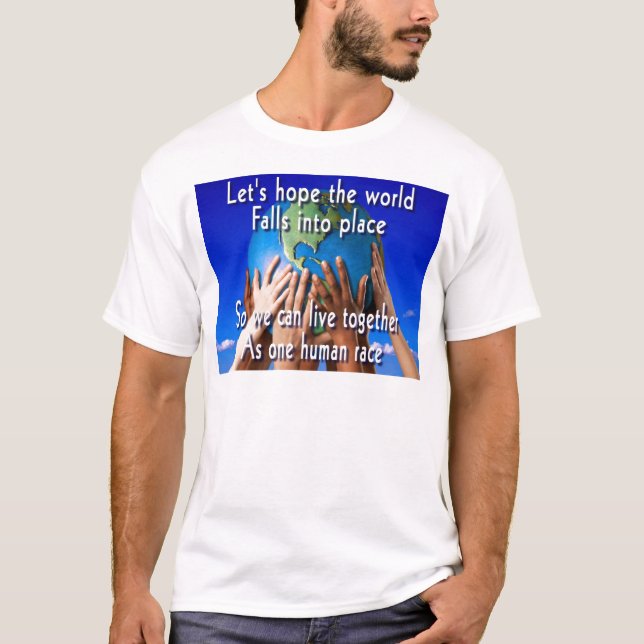 One human race T-Shirt (Front)