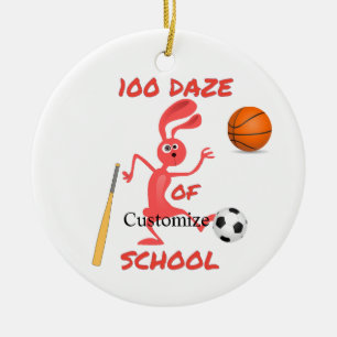 One Hundred Daze Of School Thunder_Cove Ceramic Tree Decoration