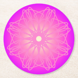 one hundred six round paper coaster