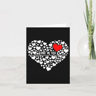 One In 100 Chd Warrior Congenital Heart Disease Aw Card