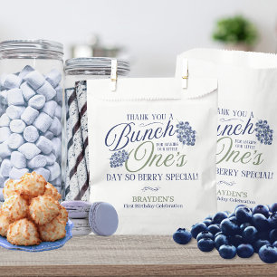 One In A Bunch Berry First Birthday Favour Bags