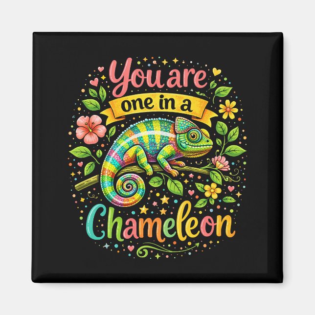 One in a Chameleon Magnet (Front)