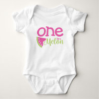 One in a Melon 1st Birthday Watermelon