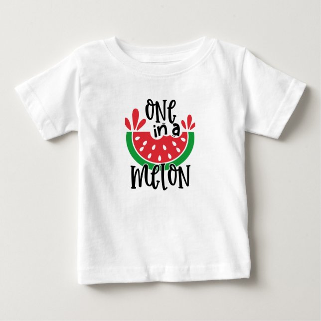 One in a Melon Baby T-Shirt (Front)