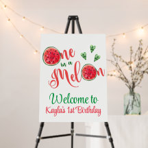 One in a Melon Birthday 