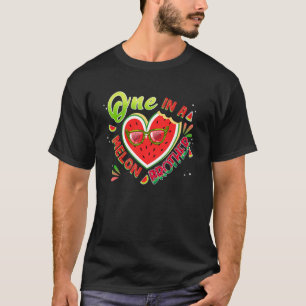 One In A Melon Brother Family Matching Melon Birt T-Shirt