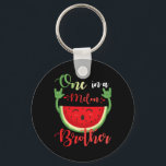 One In A Melon Brother Funny Birthday Matching Fam Key Ring<br><div class="desc">One In A Melon Brother Funny Birthday Matching Family Summer</div>
