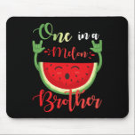 One In A Melon Brother Funny Birthday Matching Fam Mouse Pad<br><div class="desc">One In A Melon Brother Funny Birthday Matching Family Summer</div>