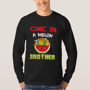 One In A Melon Brother Watermelon Family Matching T-Shirt