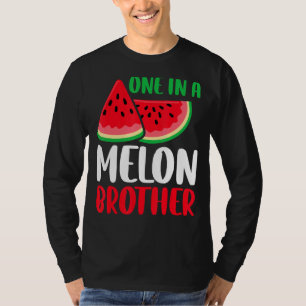 One In A Melon Brother  Watermelon Family Matching T-Shirt