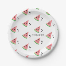 One In a Melon First Birthday Cocktail Napkins Nap