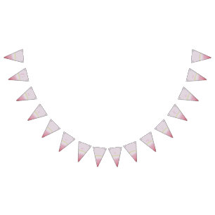 One in a melon first birthday watermelon bunting 