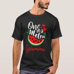 One In A Melon Gramma Birthday Matching Family  T-Shirt