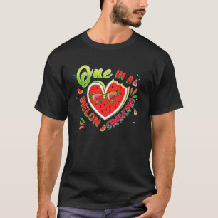 One In A Melon Grandma Family Matching Melon Birt T-Shirt