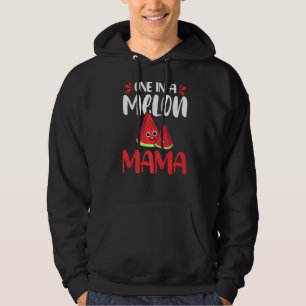 One In A Melon Mama Watermelon  Family Matching Hoodie