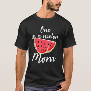 One In A Melon Mum Waterlemon Summer Vacation Mum T-Shirt