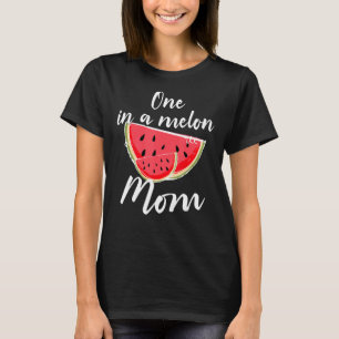 One In A Melon Mum Waterlemon Summer Vacation Mum T-Shirt