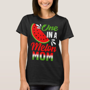 One In A Melon Mum Watermelon Family Birthday Part T-Shirt