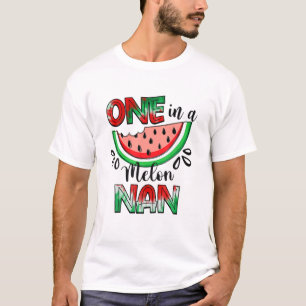 One In A Melon Nan Watermelon Matching Family Frui T-Shirt