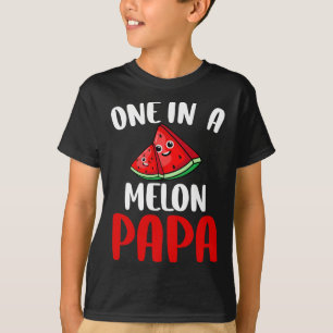 One In A Melon Papa Watermelon Fruit Family Matchi T-Shirt