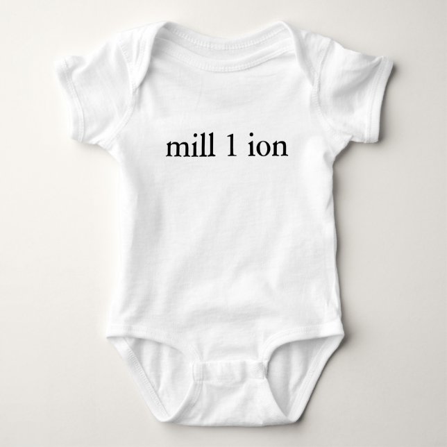 One in a Million Baby Shirt (Front)