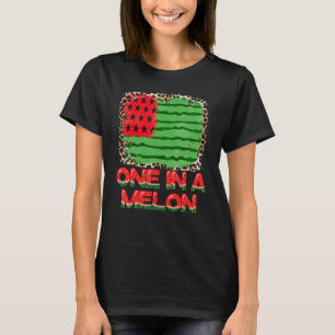 One In Melon Flag American Picture For Boys Girls T-Shirt