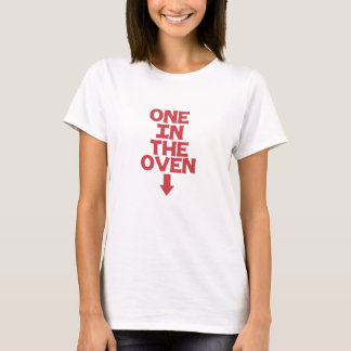 One in the oven Maternity Shirt