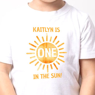 One In The Sun 1st Birthday Baby T-Shirt