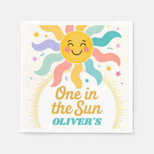 One in the Sun Party Supplies Napkin