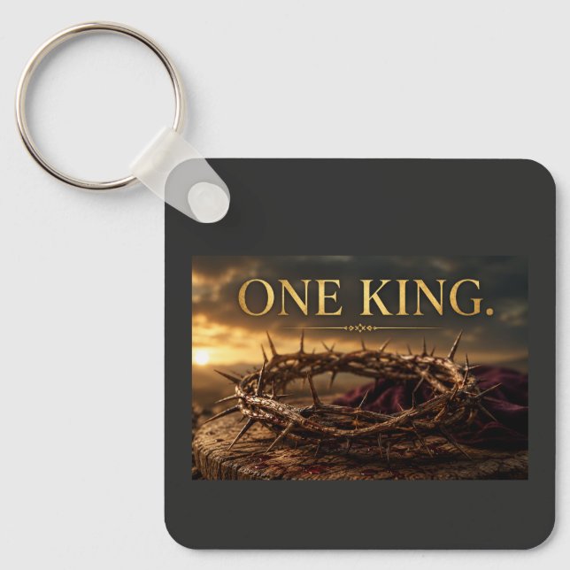 One King Key Ring (Front)