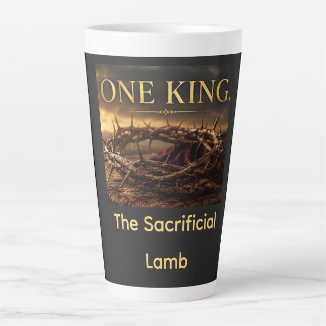 One King Latte Mug (Front)