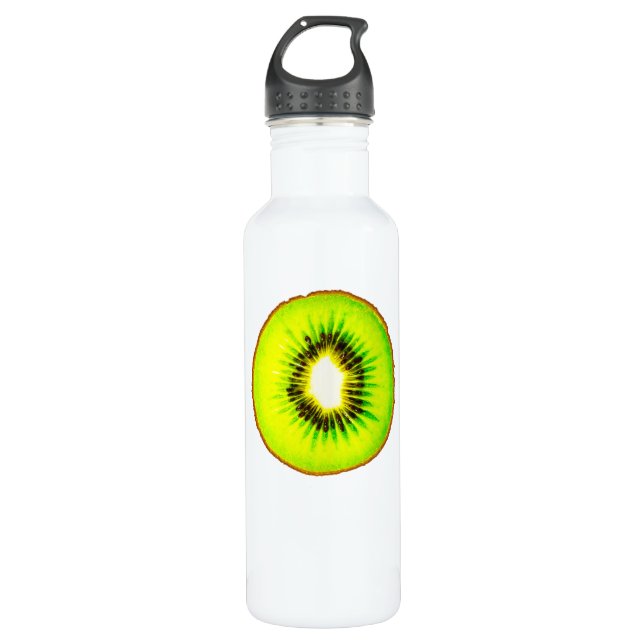 one kiwi customisable 710 ml water bottle (Front)