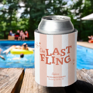 One Last Fling Bachelorette Can Cooler