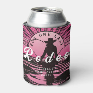 One Last Rodeo Bachelorette Can Cooler