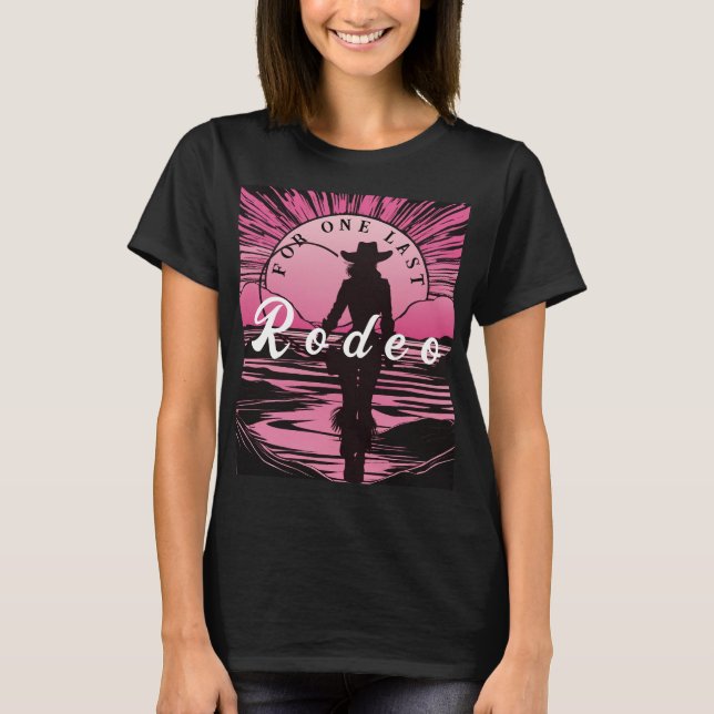 One Last Rodeo Bachelorette T-Shirt (Front)