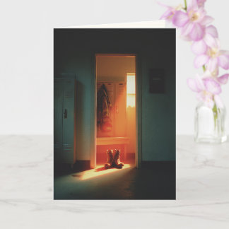 "One Last Shift, Done in Peace" Sympathy Card