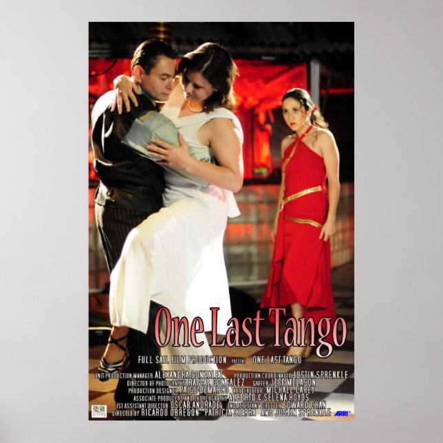 One Last Tango Poster (Front)