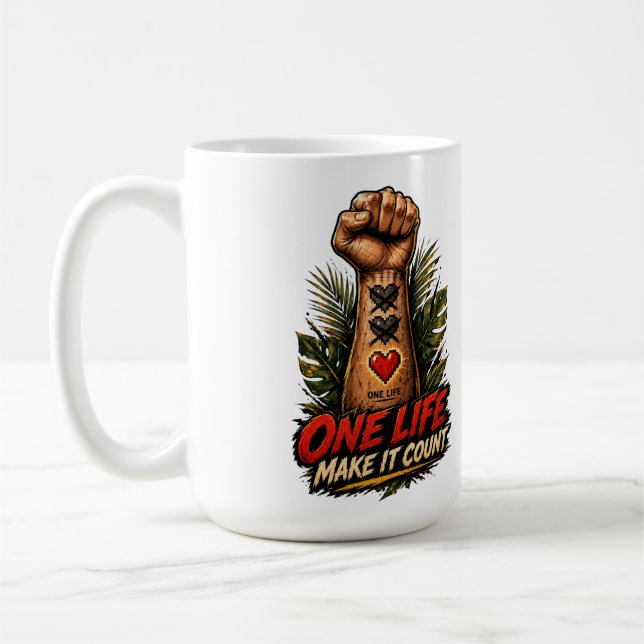One Life  Coffee Mug (Left)